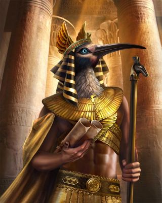 Many people have heard of the great city of Teotihuacán in Mexico. But I was thinking this; Master Thoth, the divine writer of ancient Egypt, was depicted as a birdman, and he was called TeHoTi or TaHuti there. I do believe he was a 'god' of an earlier time, not of ancient Egypt, but he might have lived from Atlantean times into the modern days of the first Egyptian Culture. Now here it comes... I suddenly realised that the name of Téotihuacán is not Téotihuacán, but TeHoTi-Wakán. It's simply a matter of how you write the word, but it sounds exactly the same. TeHoti-Wakán would mean something like; Thoth-the shiny one. Because 'Wakán' is an American native word, that has never been explained very well, but it seems that this word was once used to point to 'gods' or special people, who had an aura around them of shiny golden light. Now what do you think, Téotihuacan, the City of Thoth? Yes indeed, because Thoth was the writer of the so called Emerald Tablets, a sort of bible from the Egyptian era. He describes therein, the 'halls of Amenti' which is a realm of higher dimensions, above the astral plane. Now it is believed that these Emerald Tablet texts came from Téotihuacán- that is one theory. Would that be a coincidence? I think not. Quetzalcoatl, the name of the ruler of that city, was also a man with feathers! He was depicted with wings on his back, and he was the 'god' of Air and wind. And this figure was also known as Hermes-Trismegistus in the Greek tradition. We are most likely talking about the same figure. Quetzalcoatl is master Thoth, and Téotihuacán was his city! 
If you can listen to it: https://www.youtube.com/watch?v=PyFnPLm-kOo